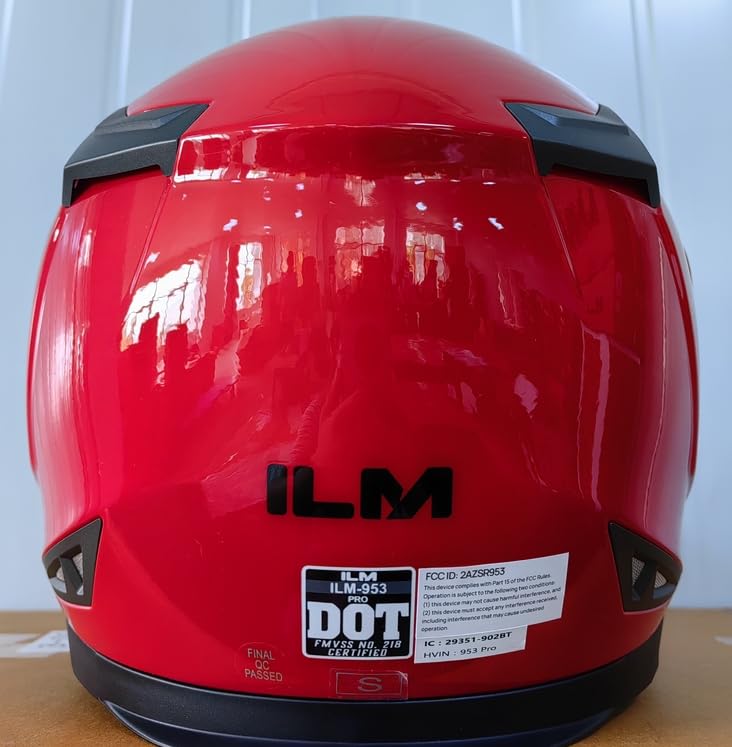 ILM Bluetooth Integrated Modular Flip up Full Face Motorcycle Helmet Sun Shield Mp3 Intercom Model 953/953 PRO