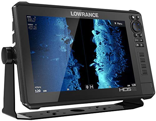 Lowrance HDS-Live Fish Finder, Multi-Touch Screen, Live Sonar Compatible, Preloaded C-MAP US Enhanced Mapping