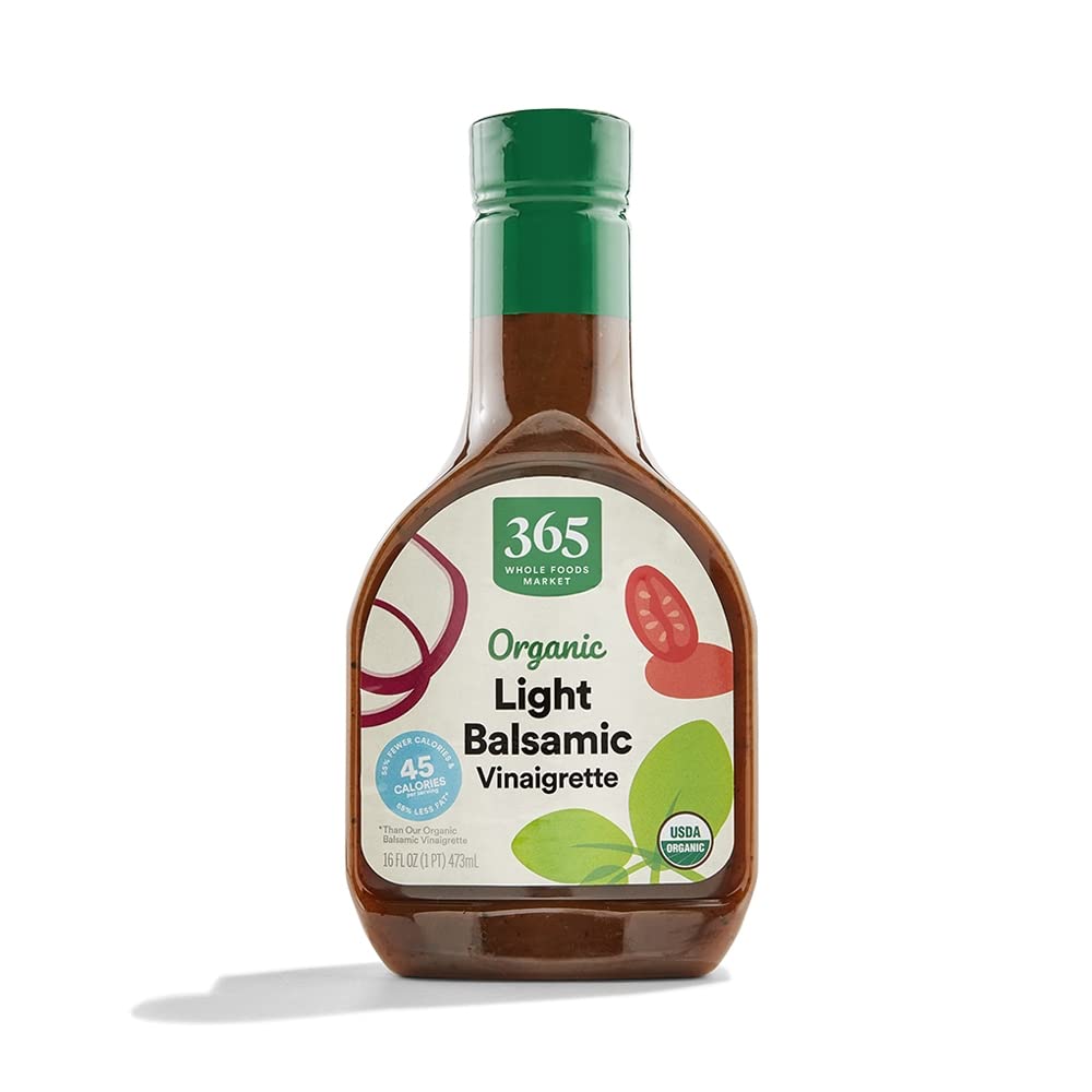 365 by Whole Foods Market, Organic Light Balsamic Vinaigrette, 16 Fl Oz