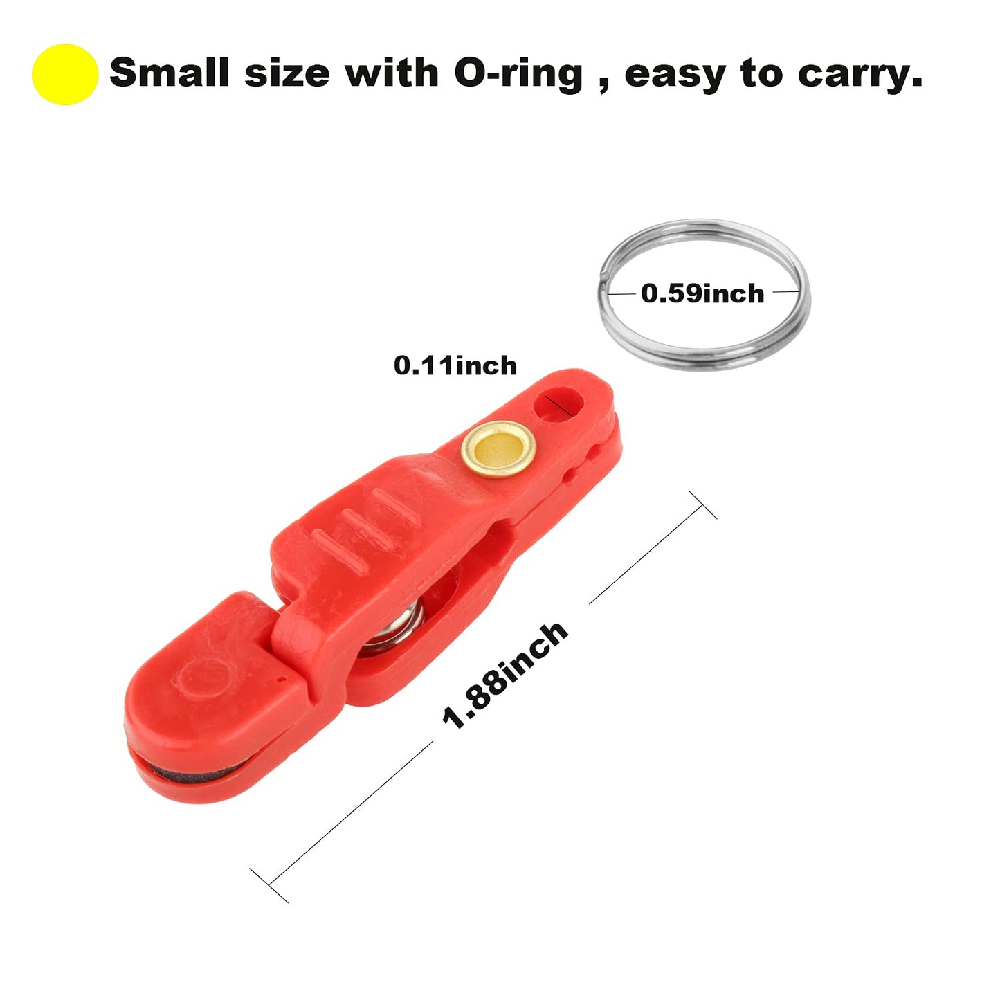 10Pcs Heavy Tension Downrigger Release Clips for Offshore Fishing, Planer Board, Weight, Kite