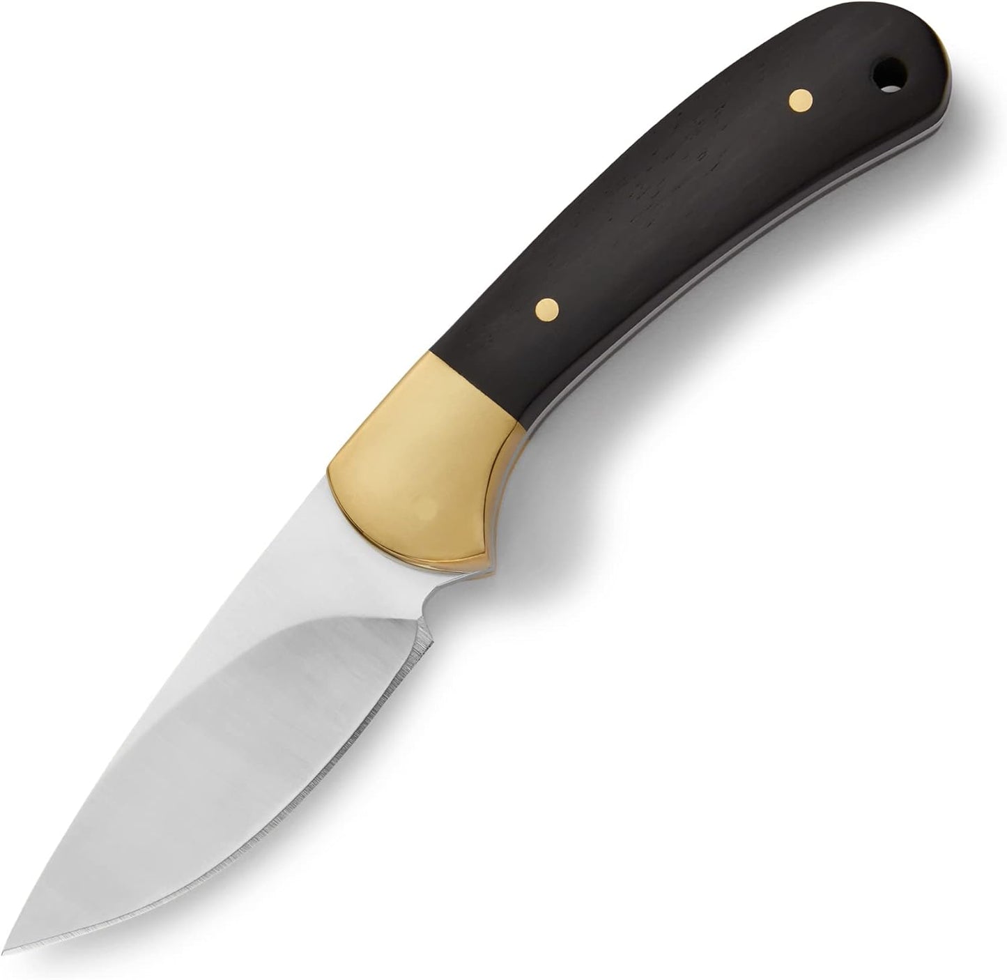 Buck Knives 113 Ranger Skinner Fixed Blade Hunting Knife 3 1/8" Skinner Blade, Genuine Ebony Handle