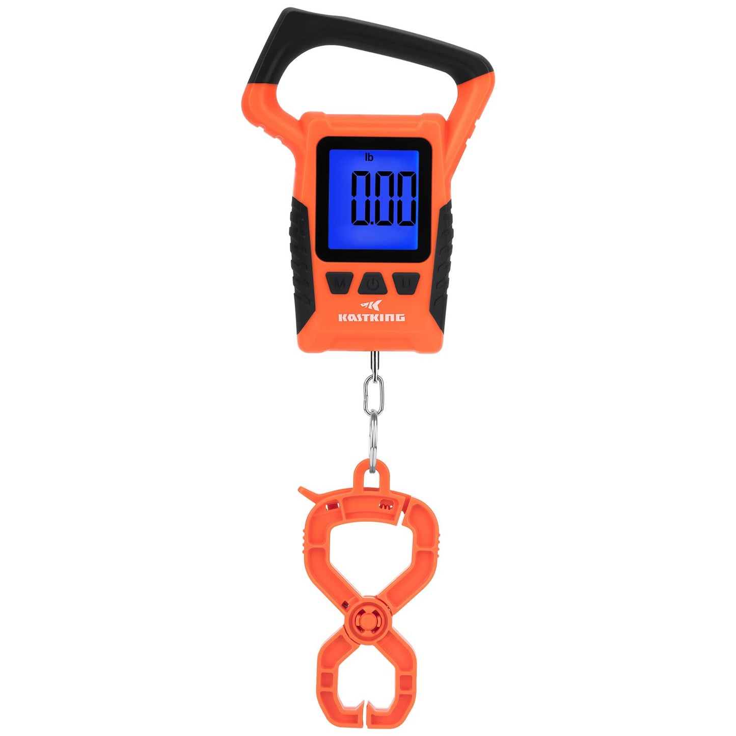 KastKing Fish Scale, WideView Floating Waterproof Digital Scale, 2.5” Large LCD Display, 110lb Capacity, Multi-Mode Pound/Ounces & Kilograms, Stores up to 9 Weights, Fishing Gifts for Men