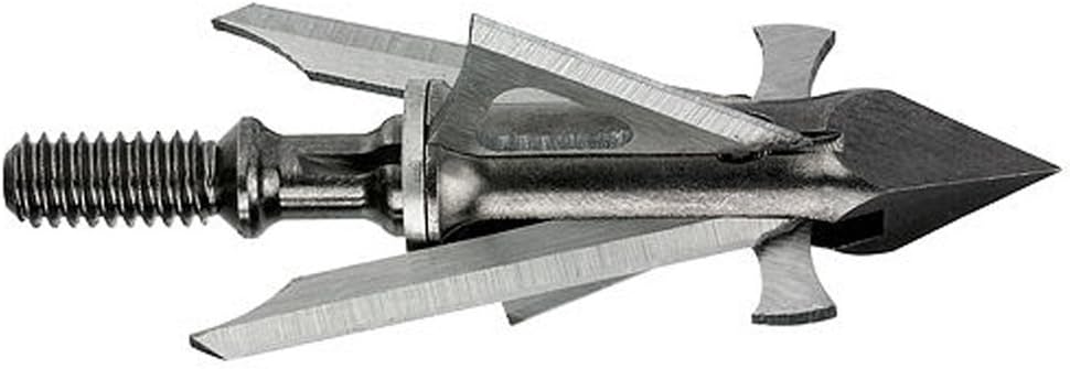 Muzzy Trocar HBX Hybrid 4 Blade Crossbow Broadhead, 100 Grain