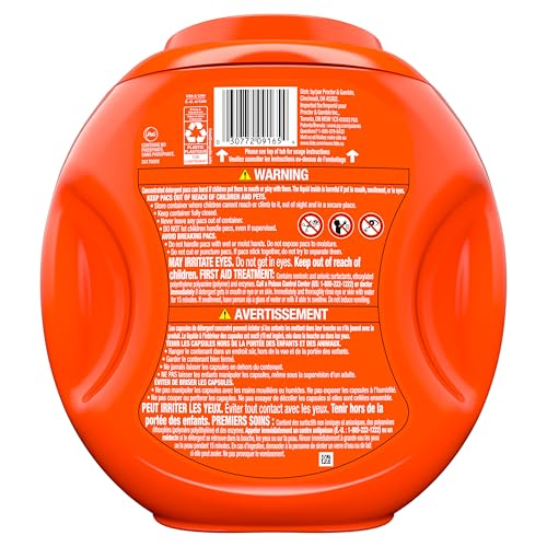 Tide PODS Laundry Detergent Pacs, 3-in-1 Stain Remover, Odor Fighter, Color Protector, 112 Count, HE compatible, Original Scent