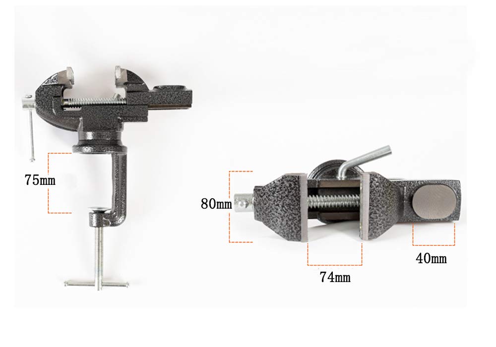 MYTEC Home Vise Clamp-On Vise,2.5"