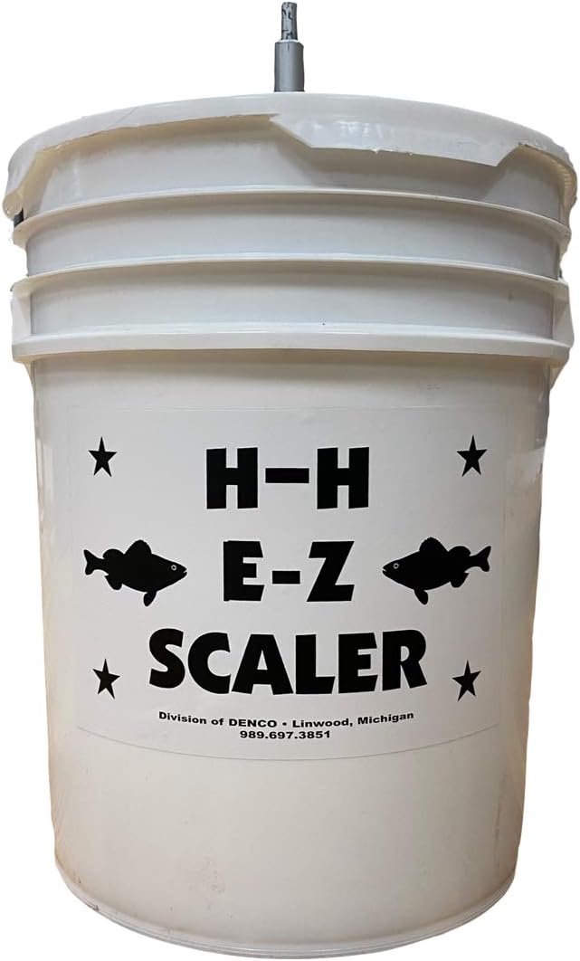 H&H E-Z Bucket Fish Scaler