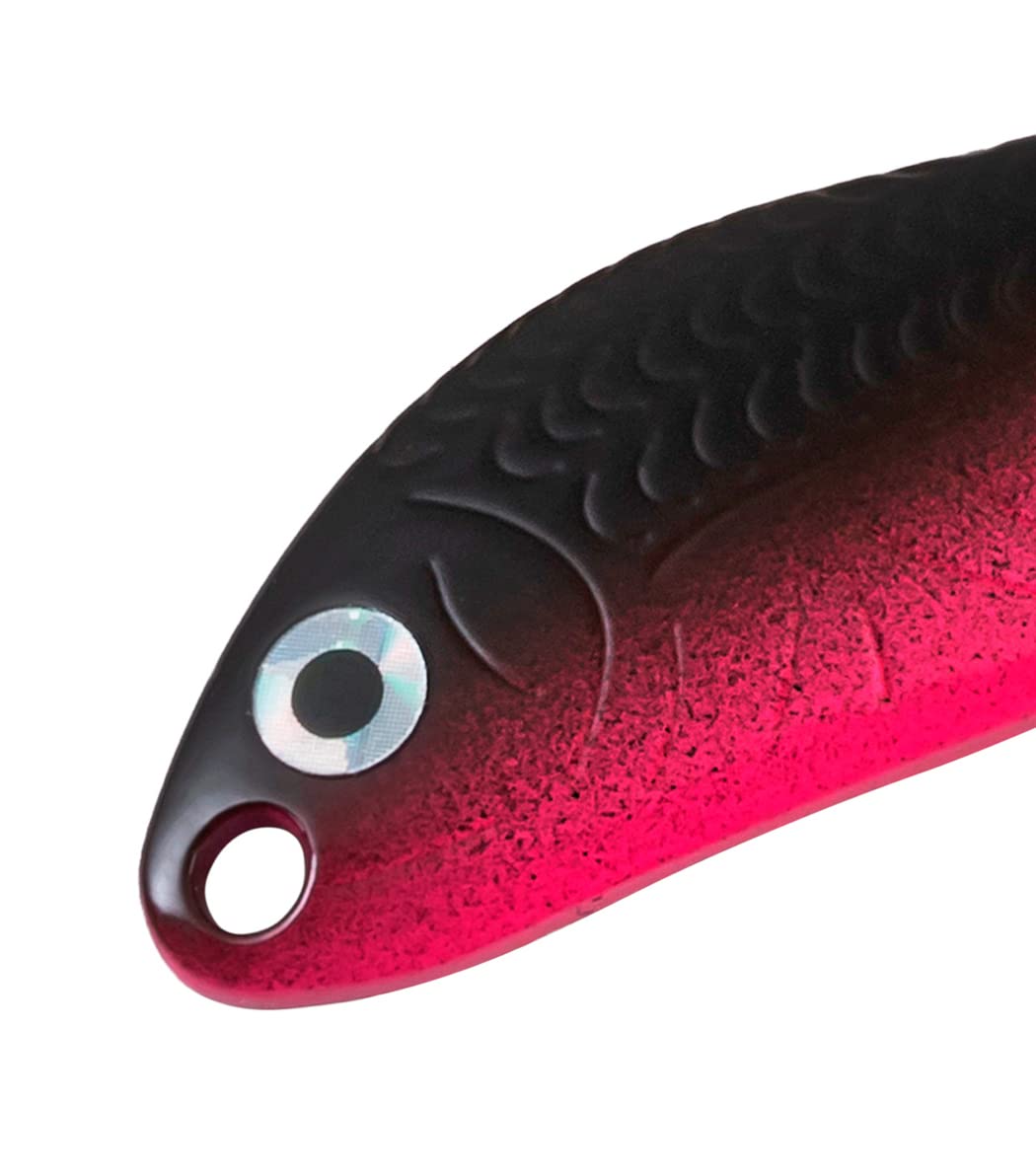AL's Goldfish Lure Company, Rust Free Goldfish Freshwater Fishing Spoon, Treble Hook, Trout, Salmon, Bass, Walleye, Crappie, Panfish, and Pike. Sizes 3/16 oz., 1/4 oz. or 1/2 oz