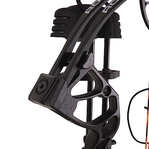 Bear Archery Royale Ready to Hunt Compound Bow Package for Adults and Youth, 12”- 27” Draw Length, 5-50 Lbs Draw Weight, Up to 290 FPS, Limbs Made in USA, Limited Life-Time Warranty