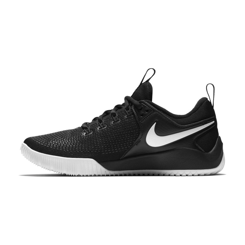 Nike Womens Zoom Hyperace 2 Volleyball Shoe (8.5 M US, Black/White)