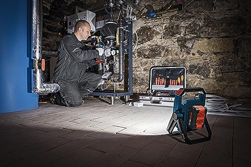 BOSCH GXL18V-501B25 18V 5-Tool Combo Kit with 2-In-1 Bit/Socket Impact Driver/Wrench, 1/2 In. Hammer Drill/Driver, Reciprocating Saw, Circular Saw, LED Worklight and (2) CORE18V 4 Ah Compact Batteries