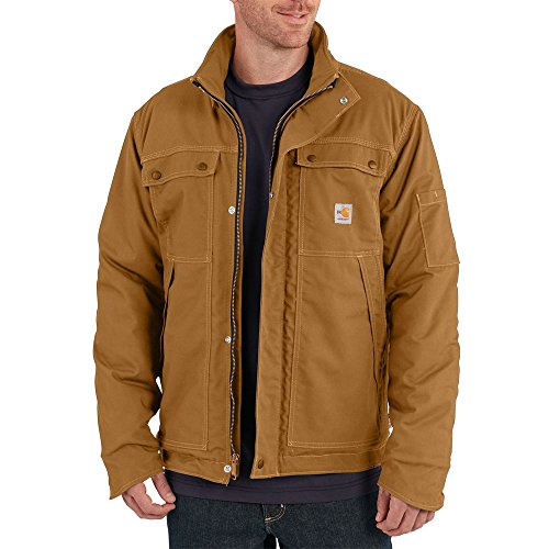 Carhartt Men's Flame Resistant Full Swing Relaxed Fit Quick Duck Insulated Coat