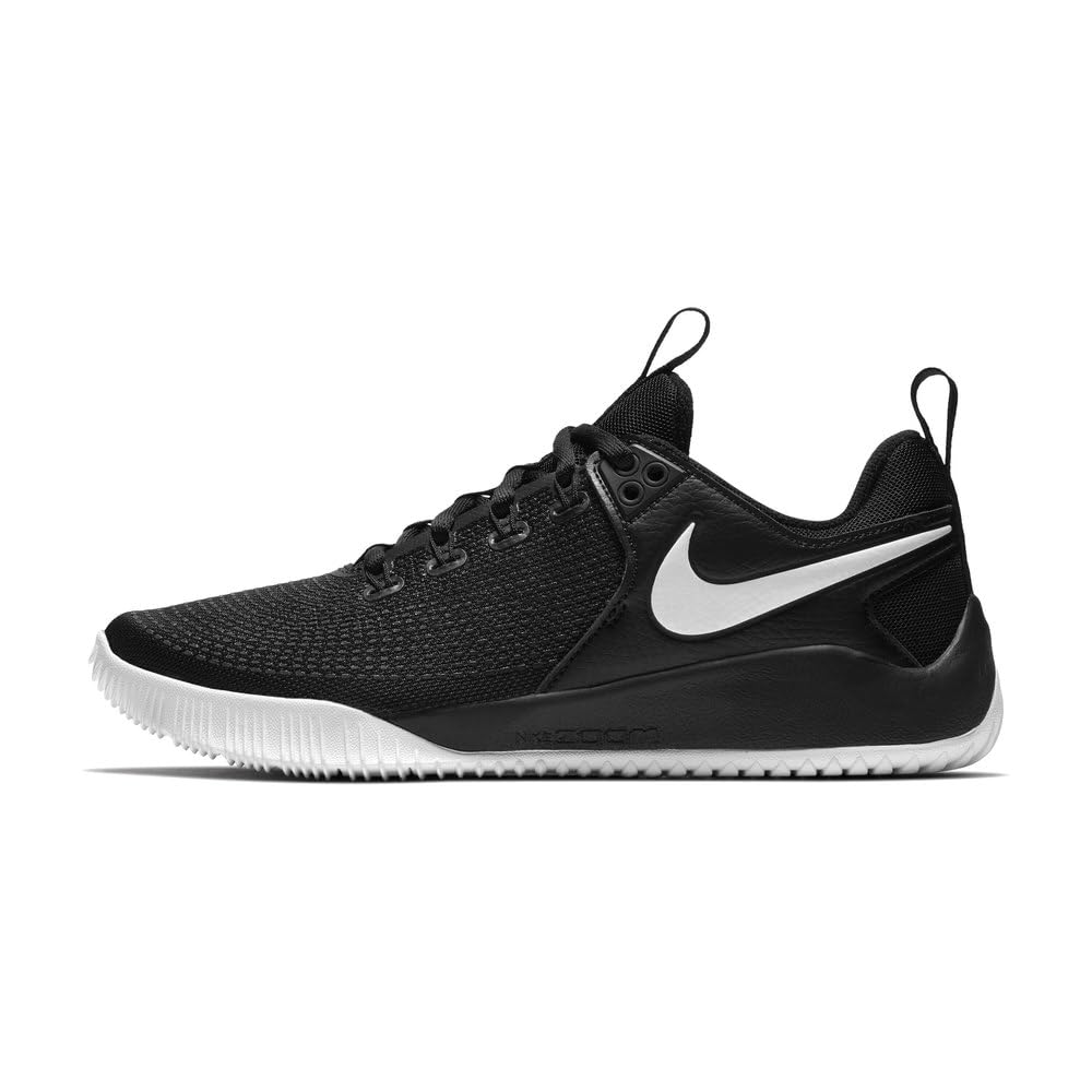 Nike Womens Zoom Hyperace 2 Volleyball Shoe (8.5 M US, Black/White)