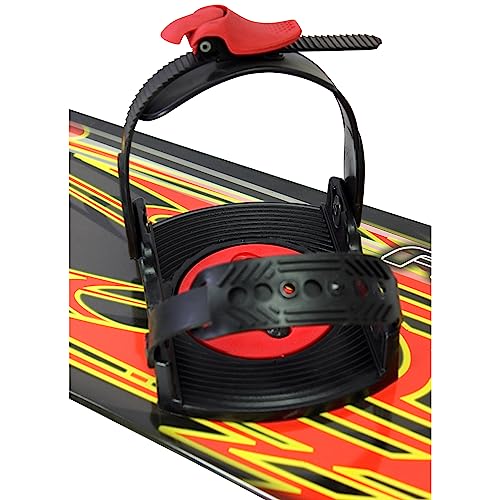 ESP 145 cm Freeride Snowboard - Flex Bindings - Beginner to Professional Snowboard - Solid Core Construction