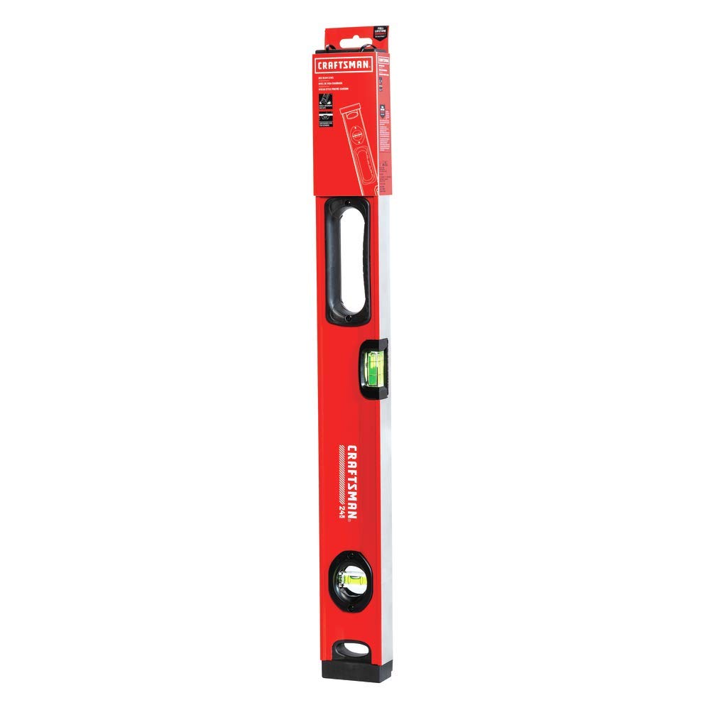 CRAFTSMAN Torpedo Level, 9 Inch, With Shock Absorbing End Caps (CMHT82390)