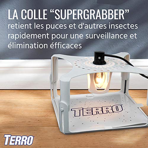 TERRO T230 Indoor Electric Flea Light Refillable Flea Trap and Killer