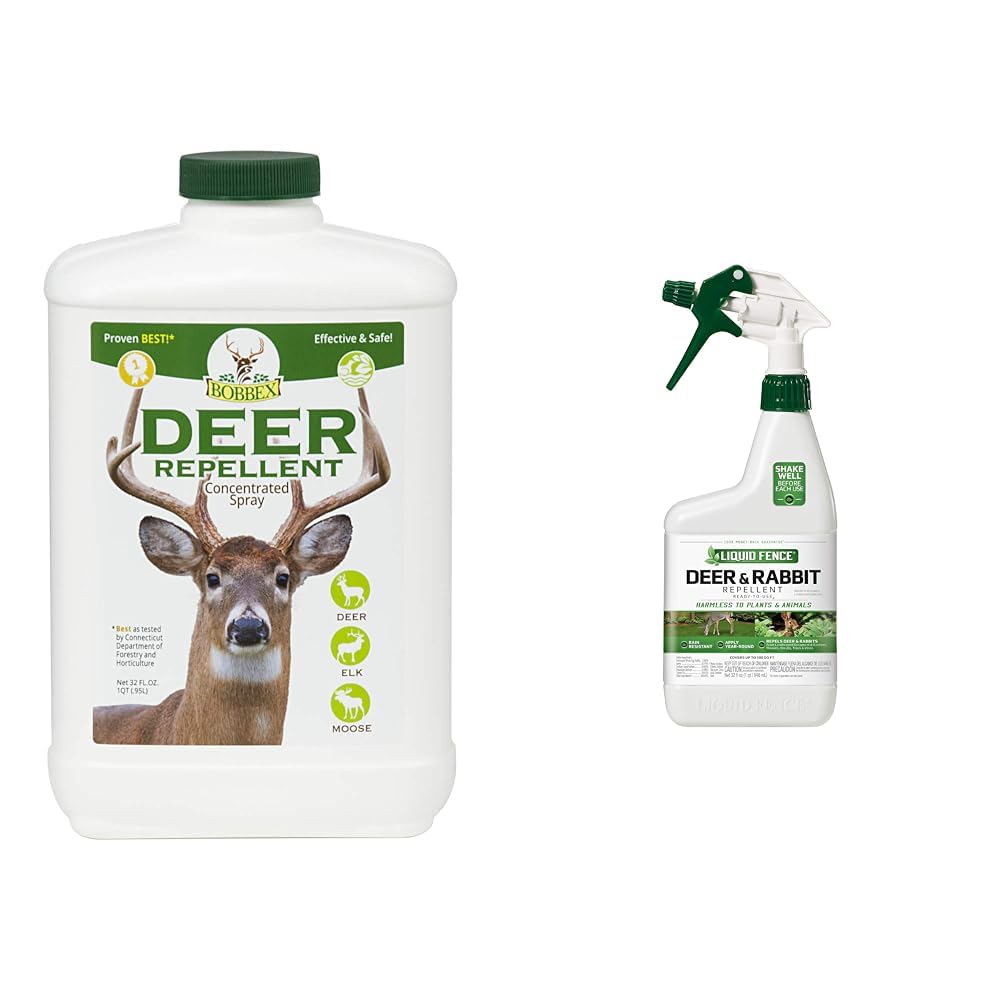 Concentrated Deer Repellent - Bobbex | Deer, Elk, and Moose Deterrent Concentrate (2.5 gal.) YF-43QX-BOCA