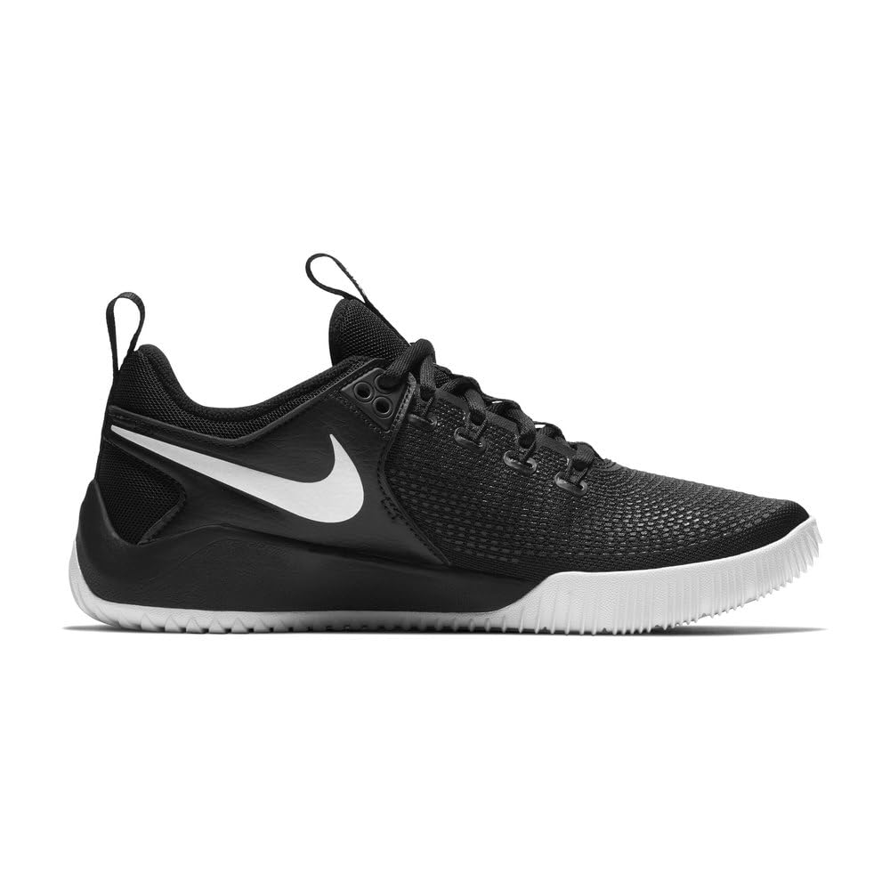 Nike Womens Zoom Hyperace 2 Volleyball Shoe (8.5 M US, Black/White)