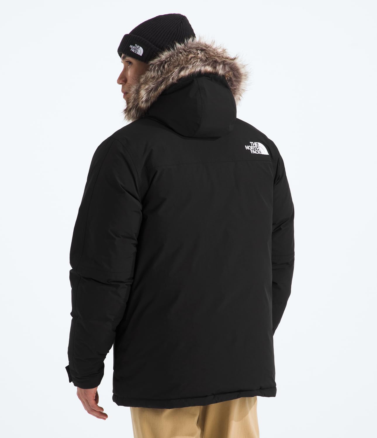 THE NORTH FACE Men's McMurdo Parka | Long Waterproof Winter Jacket With 600 Fill Waterfowl Down Insulation
