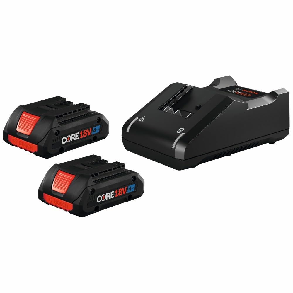 Bosch GBA18V80-2PK 18V CORE18V® Lithium-Ion 8 Ah High Power Battery, 2-Pack