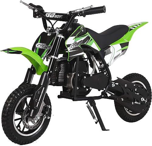 49CC 2-Stroke Gas Power Mini Dirt Bike Dirt Off Road Motorcycle (Red)