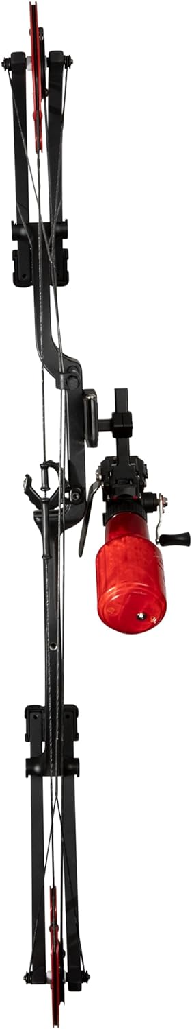 Cajun Bowfishing Shore Runner EVW Bowfishing Bow with Winch Pro Reel
