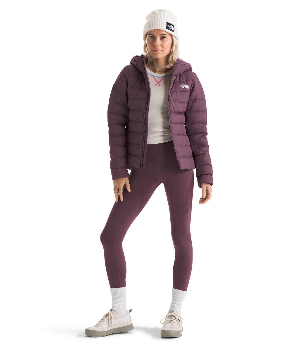 THE NORTH FACE Women's Aconcagua 3 Hooded Jacket | Insulated, Wind & Water Resistant, Attached 3 Piece Hood With Cinch Cord