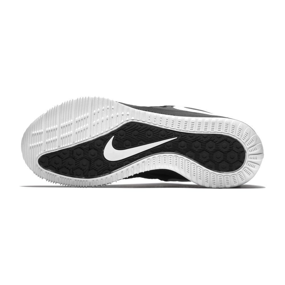 Nike Womens Zoom Hyperace 2 Volleyball Shoe (8.5 M US, Black/White)