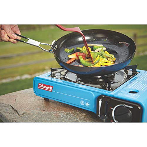 Coleman Classic 1-Burner Butane Stove, Portable Camping Cooktop with Carry Case & InstaStart Ignition, Adjustable Burner with 7650 BTUs of Power