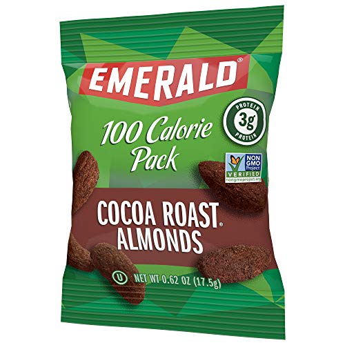 Emerald Nuts Mixed Nuts Variety Pack 18ct (1-Pack) , 100-Calorie Individual Packs , Features Dry Roasted Almonds, Natural Almonds & Walnuts, and Roasted & Salted Cashews
