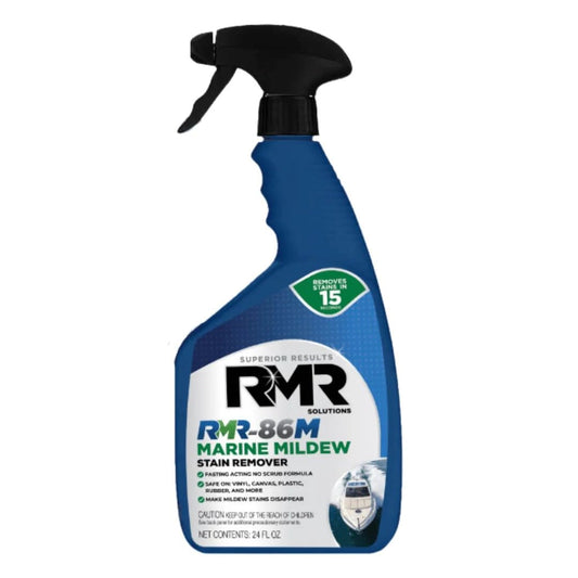 RMR-86M Marine Mildew-Stain Remover, Instantly Removes Mold Stains and Mildew Stains, Sodium Hypochlorite Formula, Less Abrasive, Easy to Use