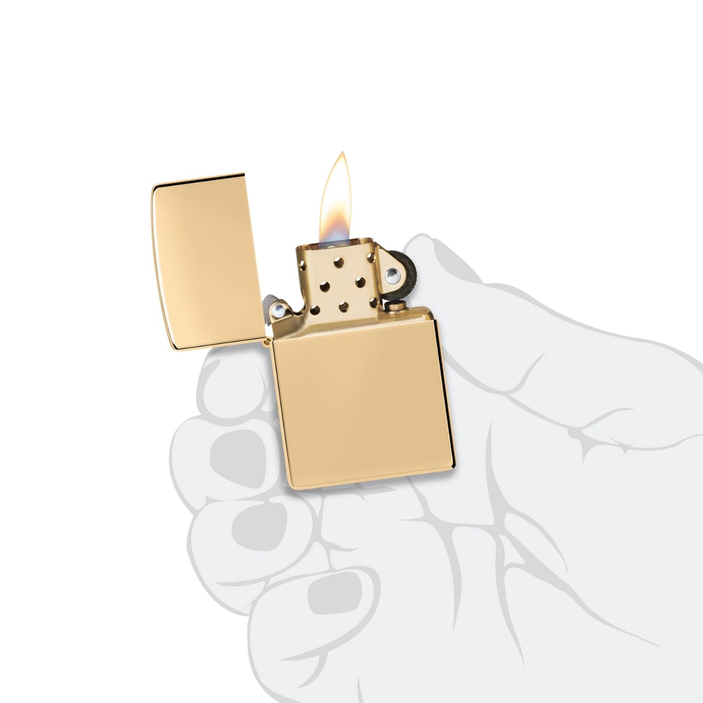 Zippo Brass Pocket Lighters