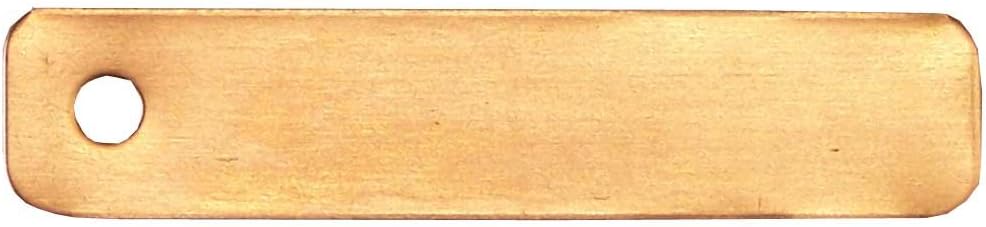 Custom Stamped Copper Trap Tags (50 Pack)