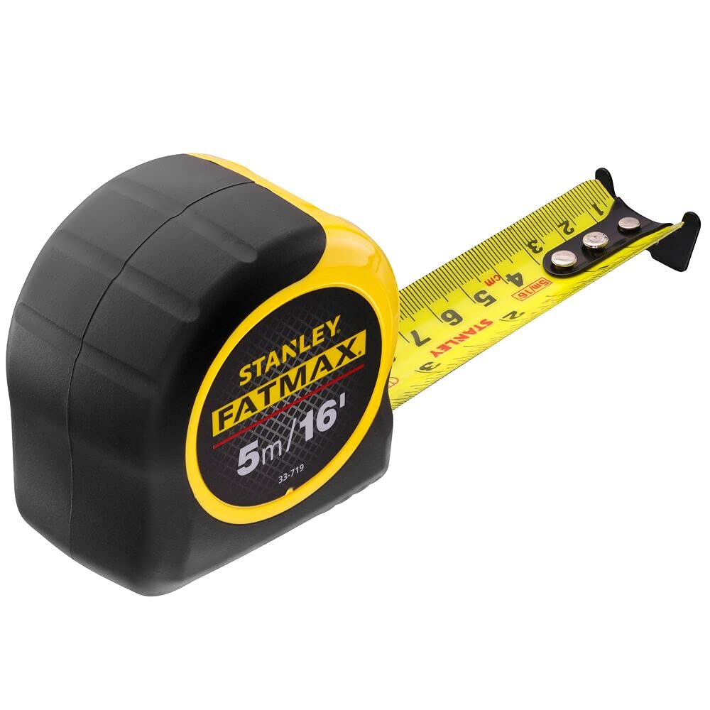 Stanley Tools FatMax 33-740 40-Foot Tape Rule with BladeArmor Coating,black; Yellow