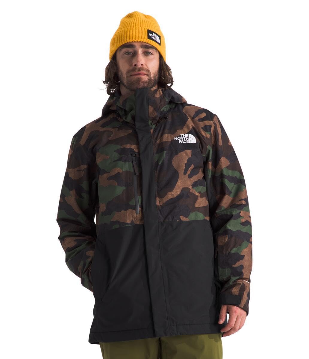 THE NORTH FACE Men's Freedom Insulated Jacket | Winter Coat With Water Repellent Finish, Helmet Compatible Hood & Zip Pockets