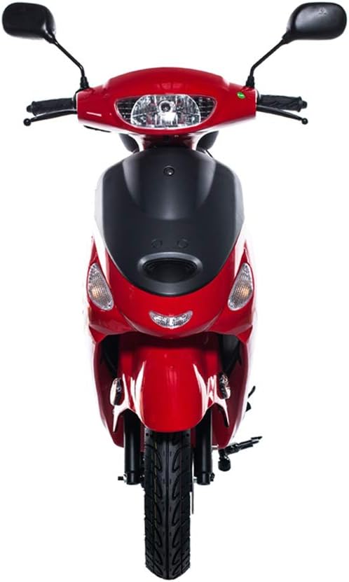 Tao Tao Brand Street Legal Gas Powered Scooter Model # ATM-50 Red Color