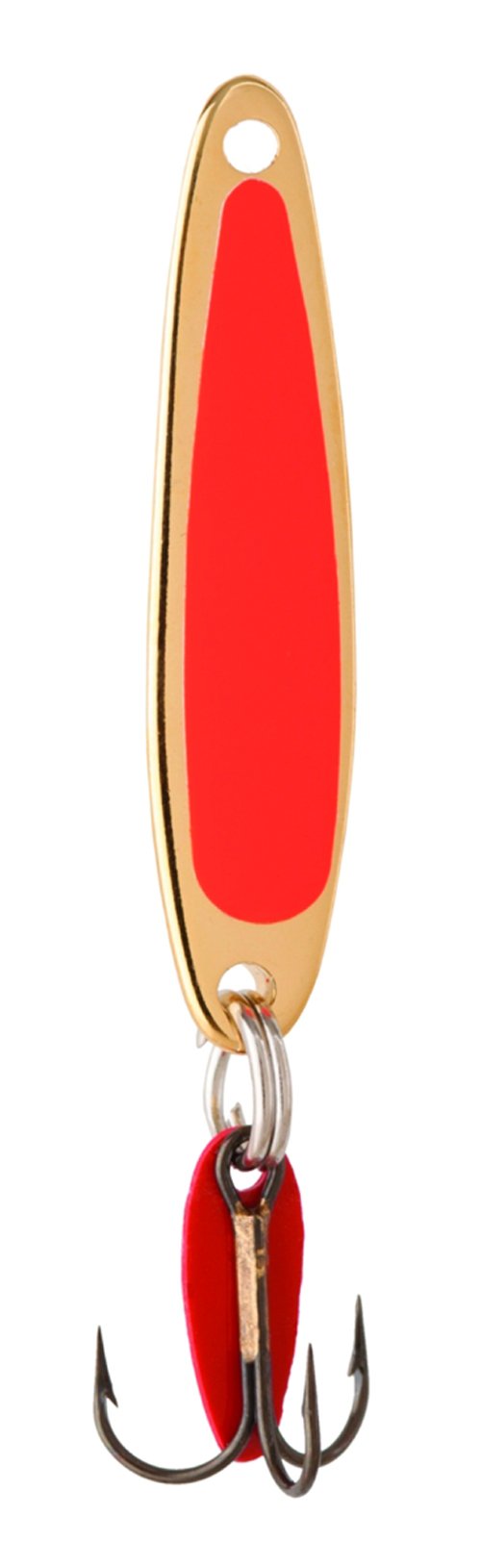 2-1/4-Inch Swedish Pimple Ice Fishing Hook, 1 Piece, White Pearl