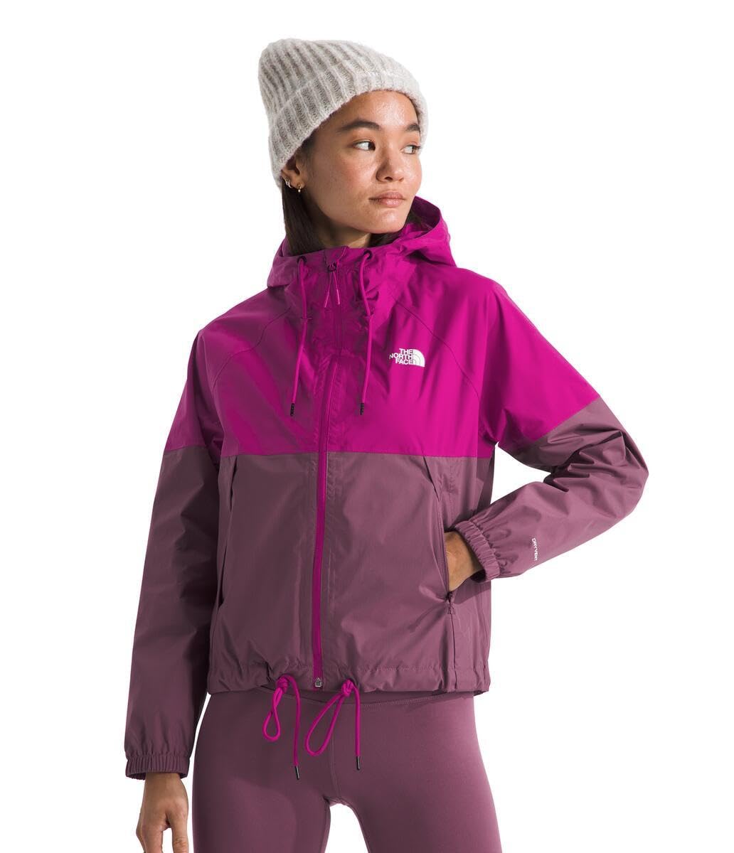 THE NORTH FACE Women's Antora Rain Hoodie (Standard & Plus Size) | Wind & Waterproof With Adjustable Hood & Drawcord Hem
