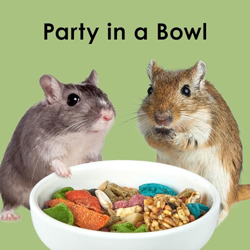 Kaytee Fiesta Hamster & Gerbil Food, Nutritious and Fun Blend, Supports Dental Health and Digestion, 4.5 pounds