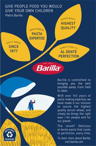 Barilla Elbows Pasta, 16 oz. Box (Pack of 8) - Non-GMO Pasta Made with Durum Wheat Semolina - Kosher Certified