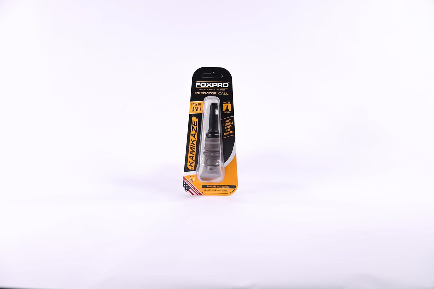 FOXPRO Kamikaze Predator Hand Call for Coyote Hunting Bite Call Design in Gray