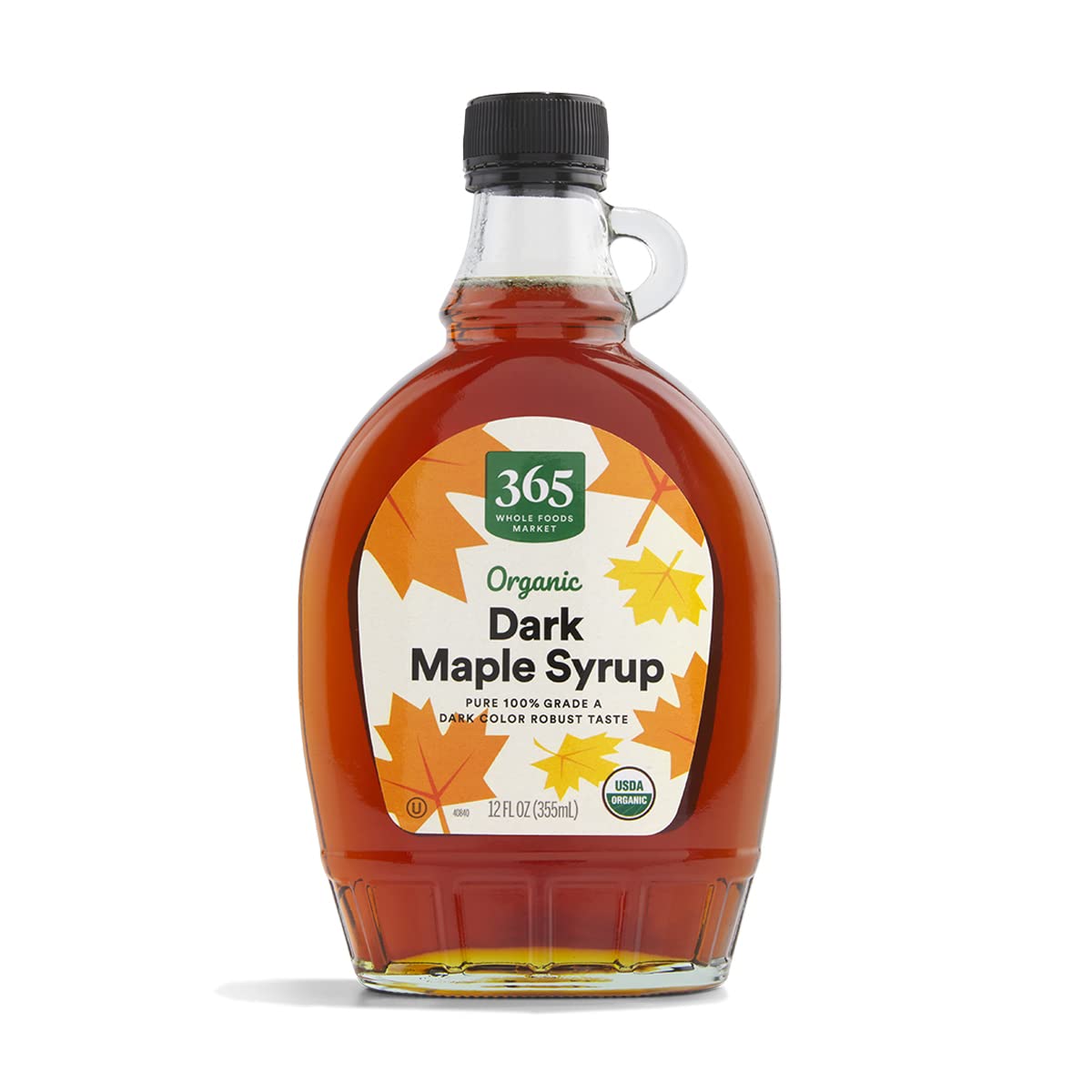 365 by Whole Foods Market, Organic Grade A Dark Maple Syrup, 32 Fl Oz