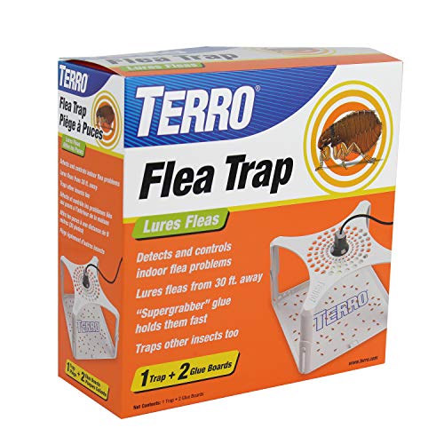 TERRO T230 Indoor Electric Flea Light Refillable Flea Trap and Killer