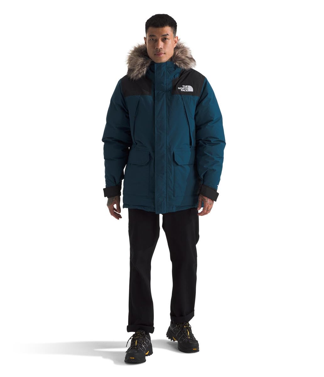 THE NORTH FACE Men's McMurdo Parka | Long Waterproof Winter Jacket With 600 Fill Waterfowl Down Insulation