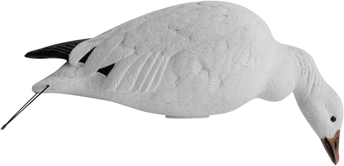 Hardcore Waterfowl Rugged Series Full Body Snow and Blue Goose Touchdown Decoys 12-Pack