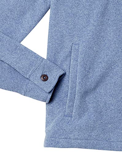 Amazon Essentials Men's Long-Sleeve Polar Fleece Shirt Jacket