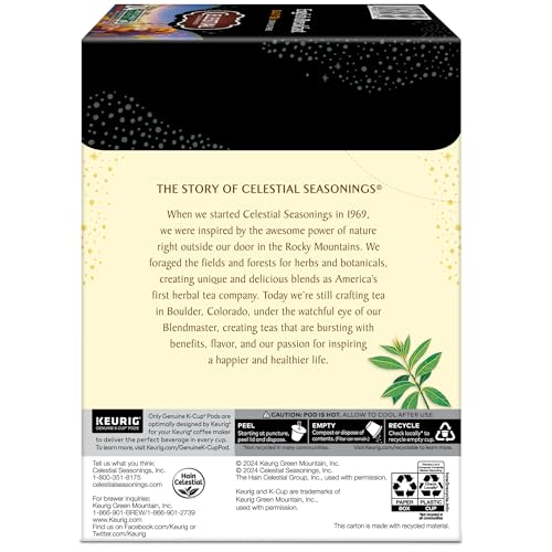 Celestial Seasonings English Breakfast Black Tea, Single-Serve Keurig K-Cup Pods, 96 Count