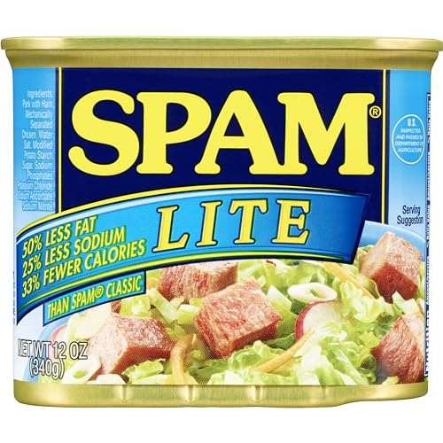 SPAM 25% Less Sodium, 7 oz. can (12-pack)