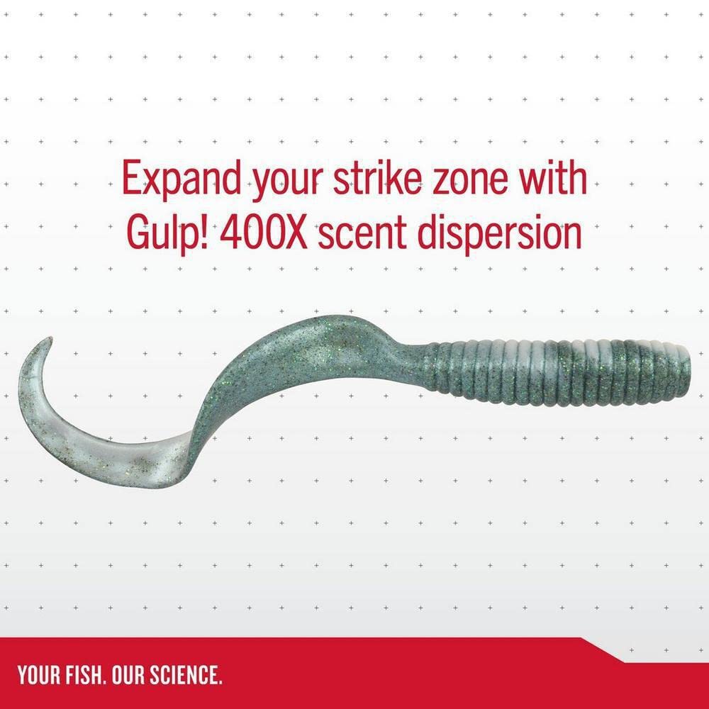 Berkley Gulp! Grub Saltwater Fishing Soft Bait