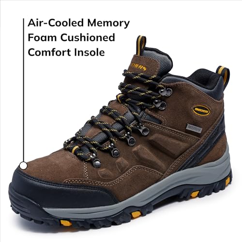 Skechers Men's Relment-Pelmo 64869 Lace Up Waterproof Boot