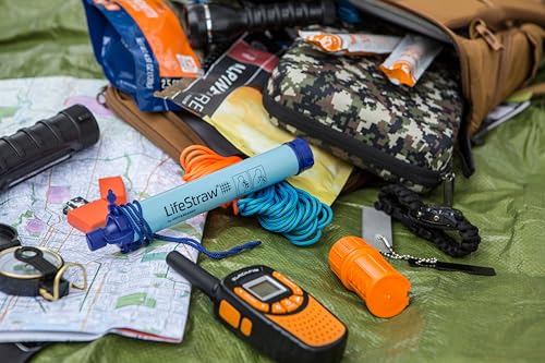 LifeStraw Personal Water Filter for Hiking, Camping, Travel, and Emergency Preparedness
